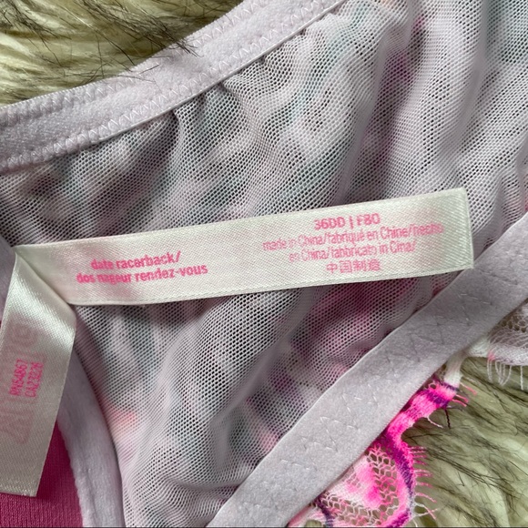 Victoria's Secret PINK The Date Racerback Push-Up Bra - Picture 7 of 8
